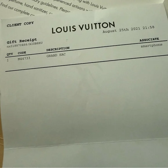 Louis Vuitton Grand Sac Black Tote Bag with detachable pouch - Picture 16 of 16